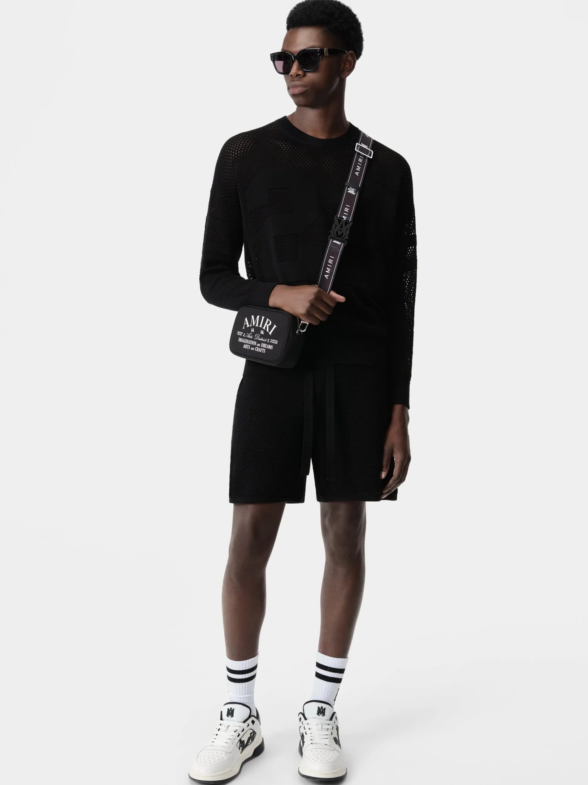 AMIRI Knitwear<22 SHORT BLACK