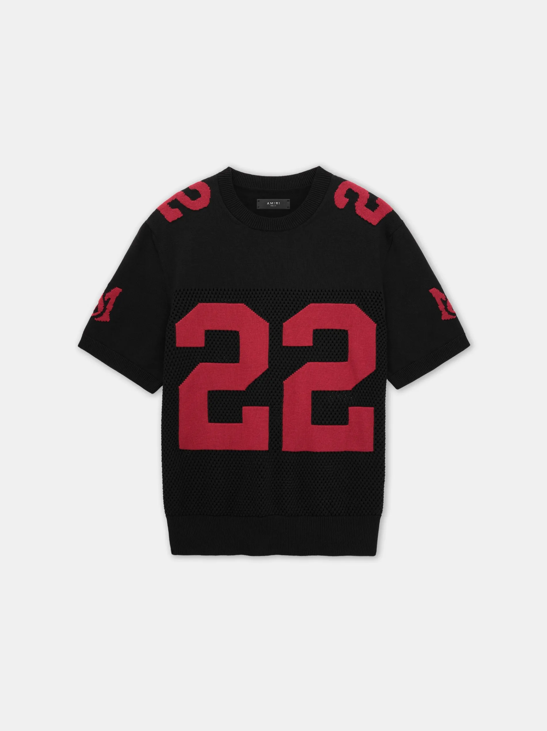 AMIRI Knitwear<22 TEE Black Red
