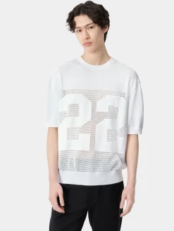 AMIRI Knitwear<22 TEE White
