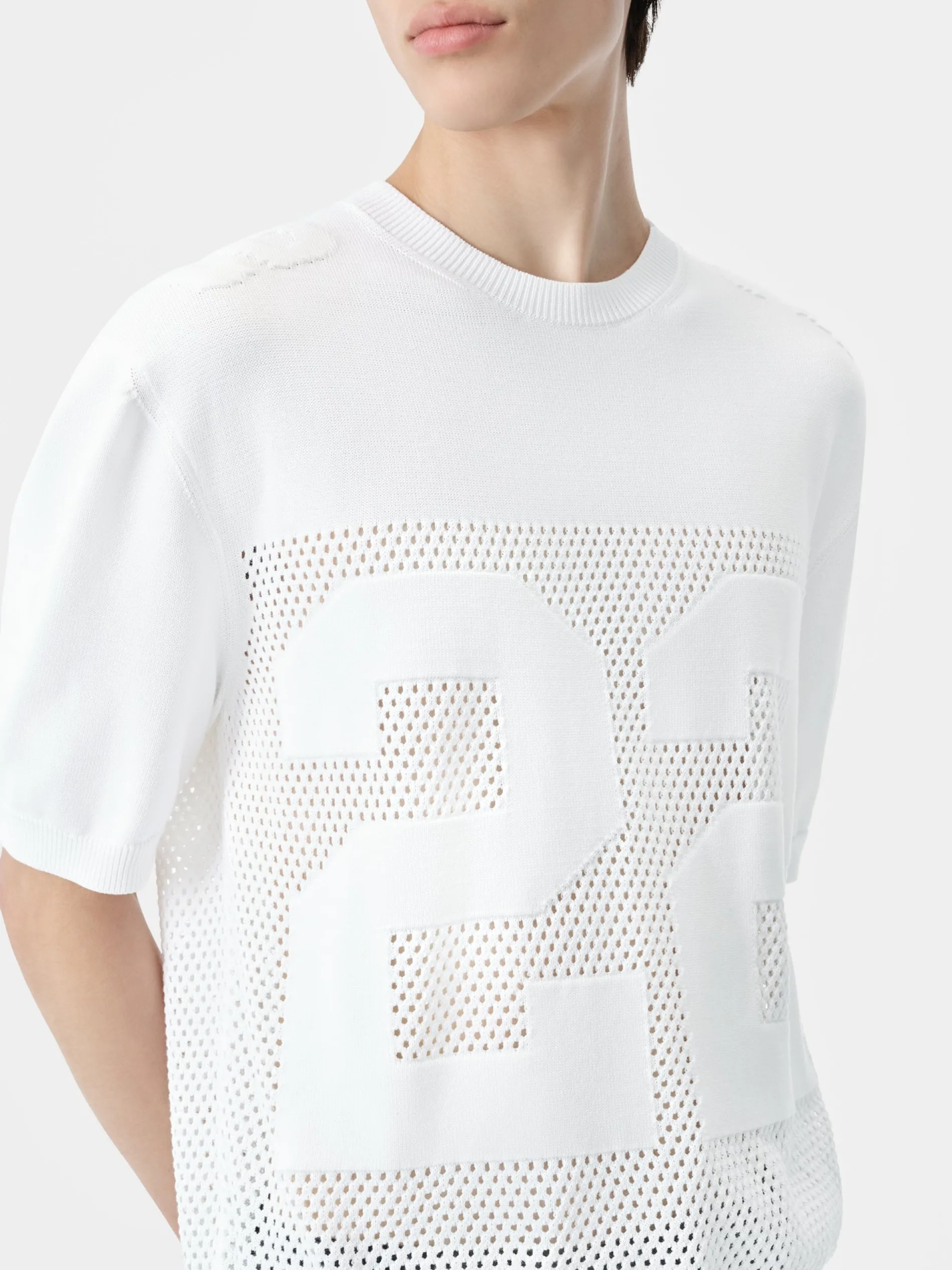 AMIRI Knitwear<22 TEE White