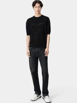 AMIRI Knitwear<22 TEE BLACK