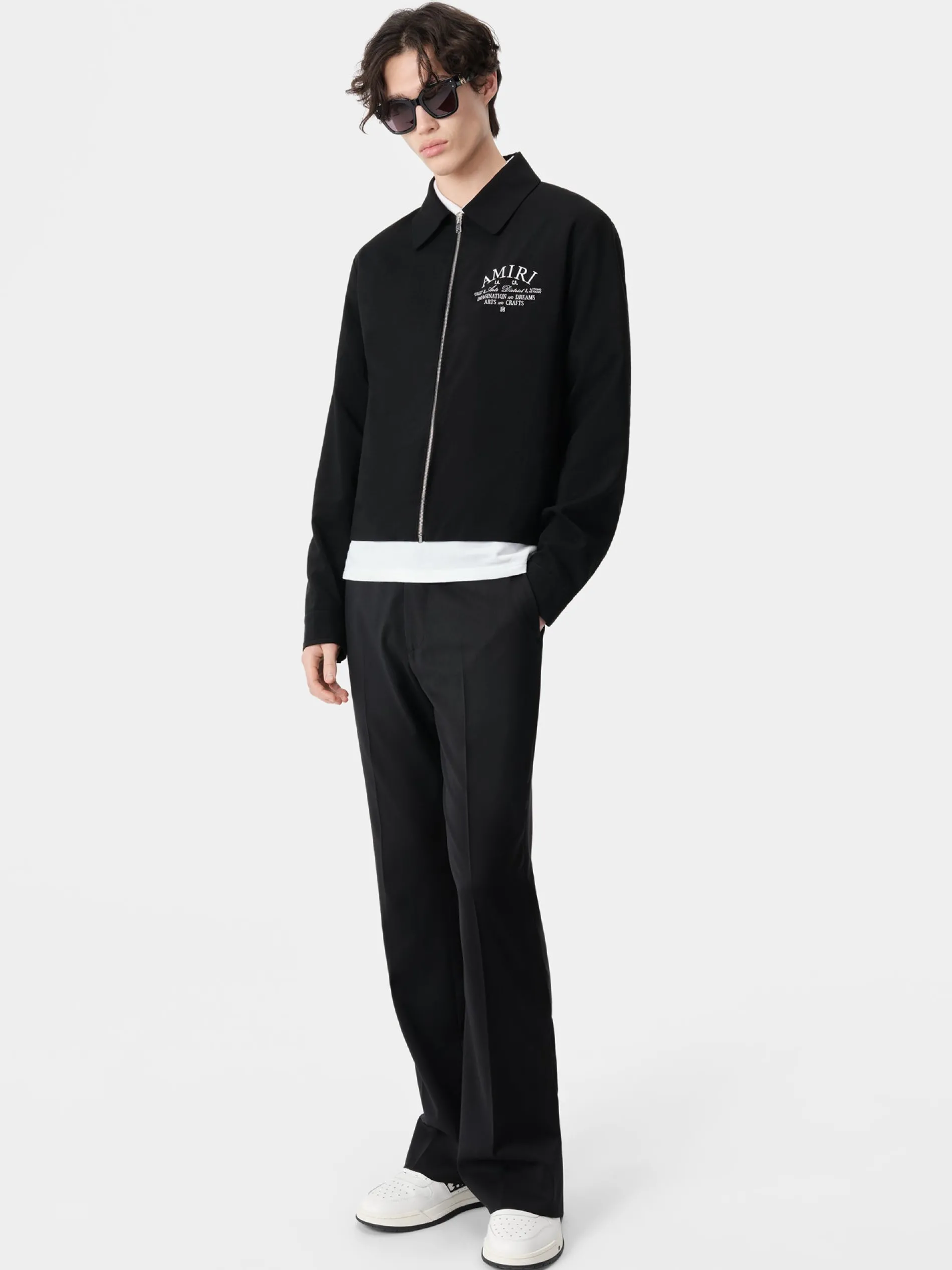 AMIRI Outerwear<ARTS DISTRICT BLOUSON BLACK