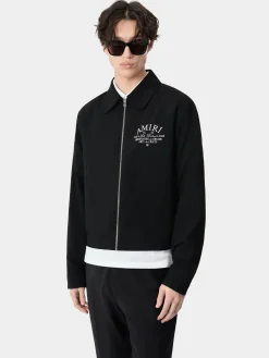 AMIRI Outerwear<ARTS DISTRICT BLOUSON BLACK