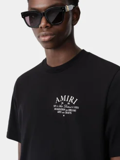 AMIRI Tees<ARTS DISTRICT TEE BLACK
