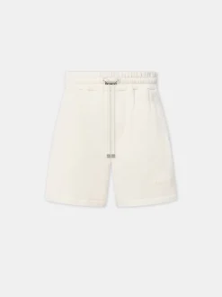 AMIRI Shorts & Sweatpants<EMBROIDERED SHORT BIRCH