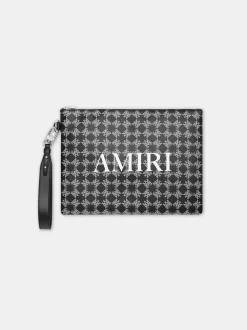 AMIRI Bags<MA QUAD LARGE POUCH BLACK