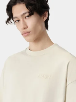 AMIRI Tees<OVERSIZED TEE BIRCH
