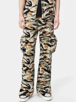 AMIRI Denim<REPEAT PALM BAGGY M65 CARGO Mojave Desert