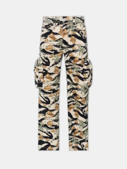 AMIRI Denim<REPEAT PALM BAGGY M65 CARGO Mojave Desert