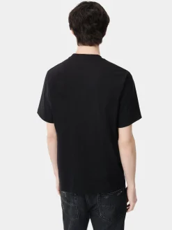 AMIRI Tees<STAGGERED TEE BLACK
