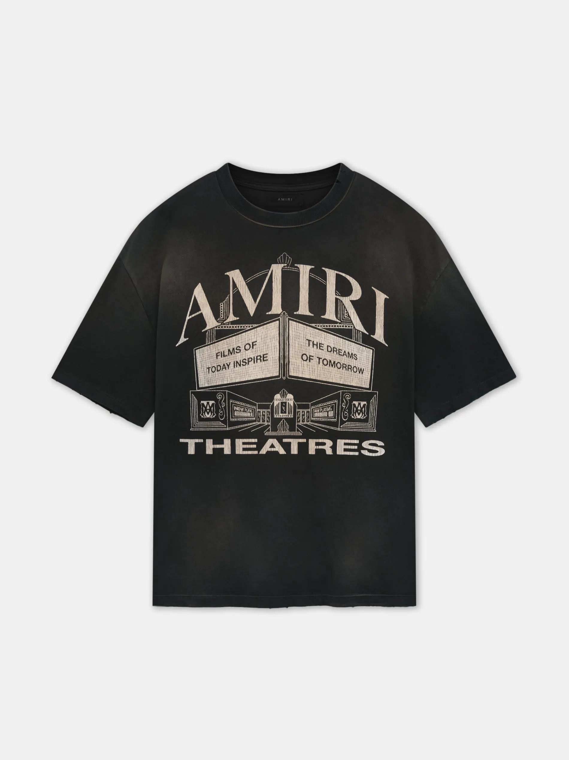 AMIRI Tees<THEATRES OVERSIZED TEE BLACK