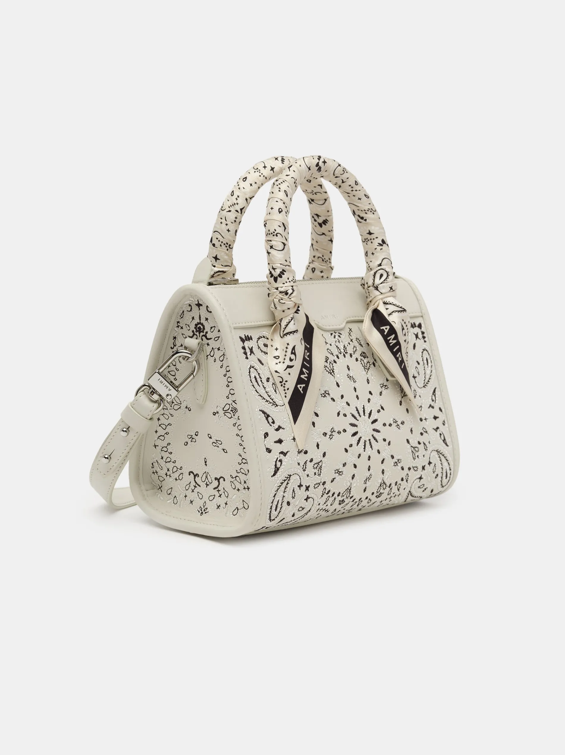 AMIRI Bags|Handbags<BANDANA MICRO TRIANGLE Alabaster