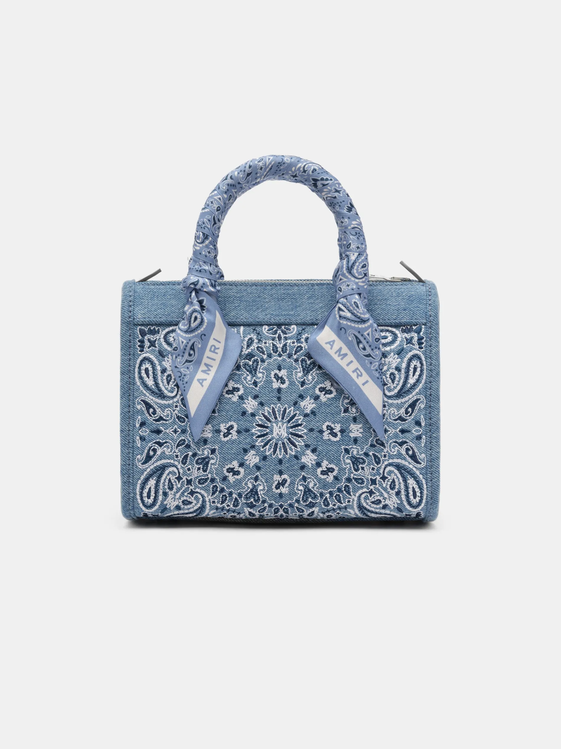 AMIRI Bags|Handbags<BANDANA MICRO TRIANGLE BAG True Blue