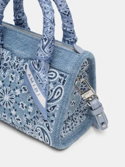 AMIRI Bags|Handbags<BANDANA MICRO TRIANGLE BAG True Blue