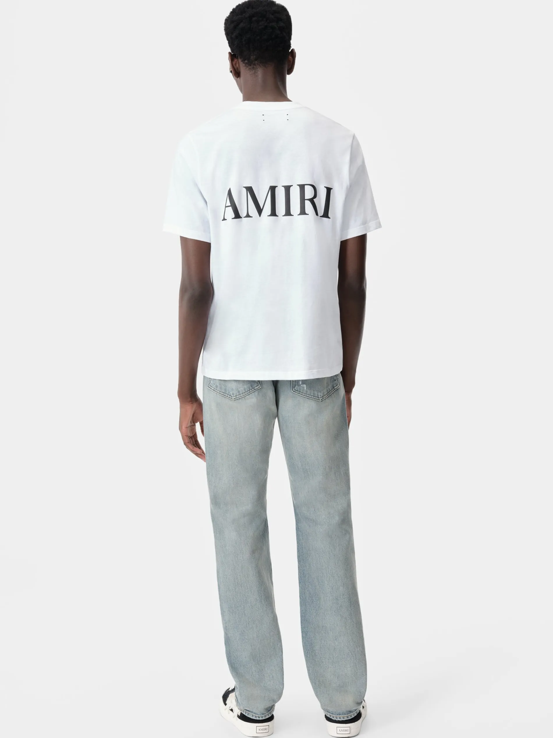 AMIRI Denim<BANDANA REPAIR STRAIGHT JEAN Antique Indigo