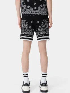 AMIRI Knitwear<BANDANA SHORT BLACK