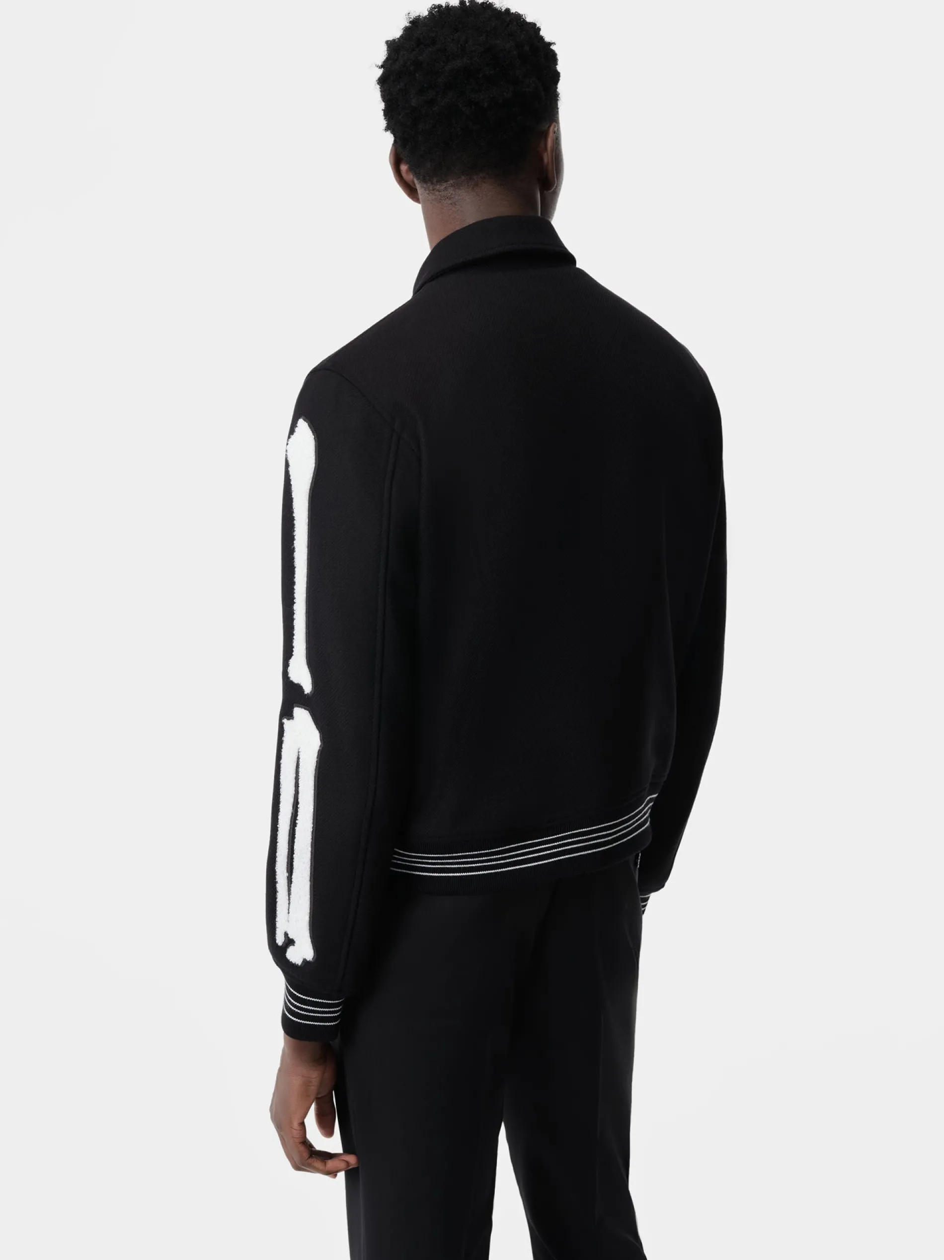 AMIRI Outerwear<BONES JACKET Black White