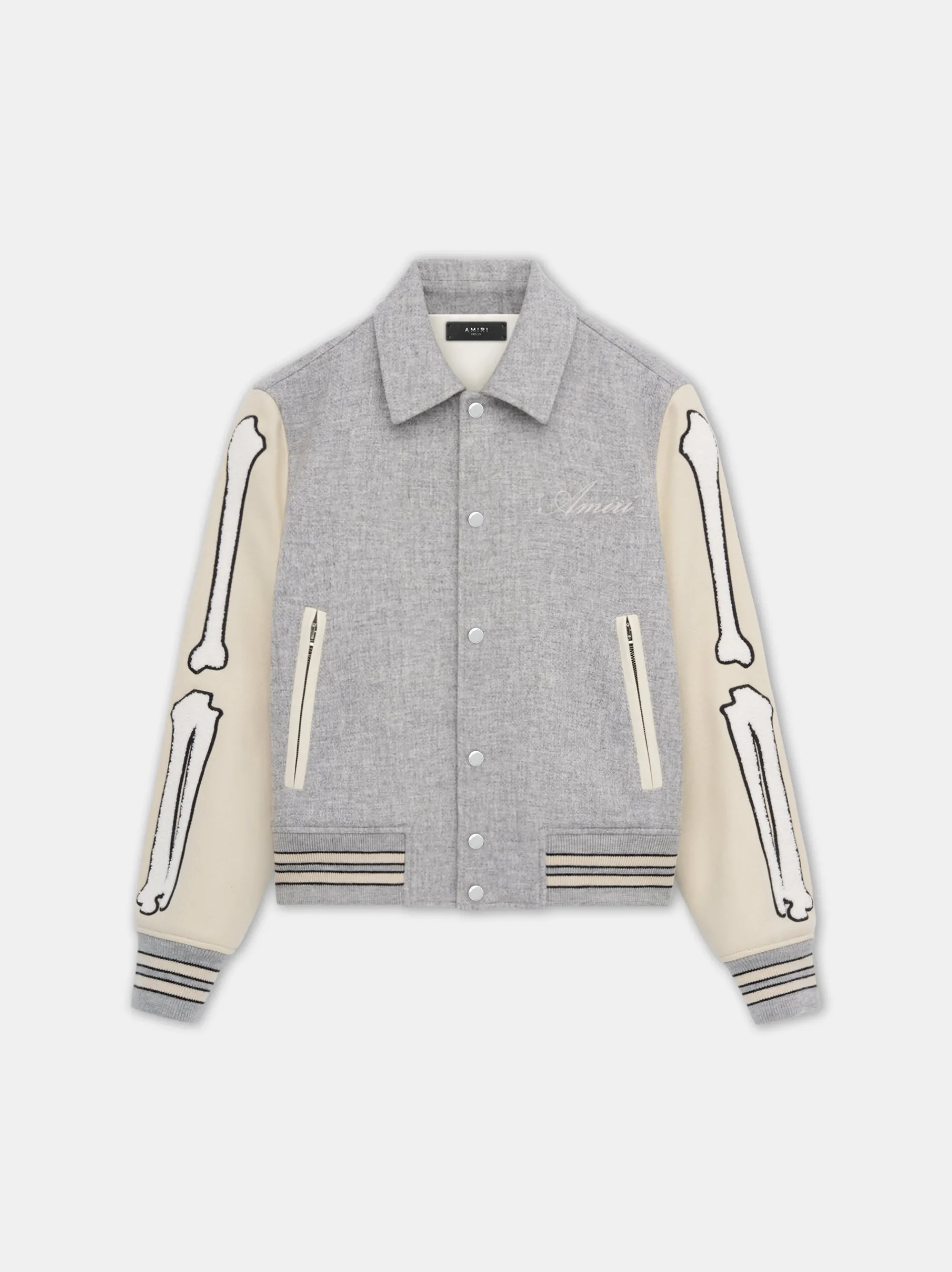 AMIRI Outerwear<BONES JACKET Grey