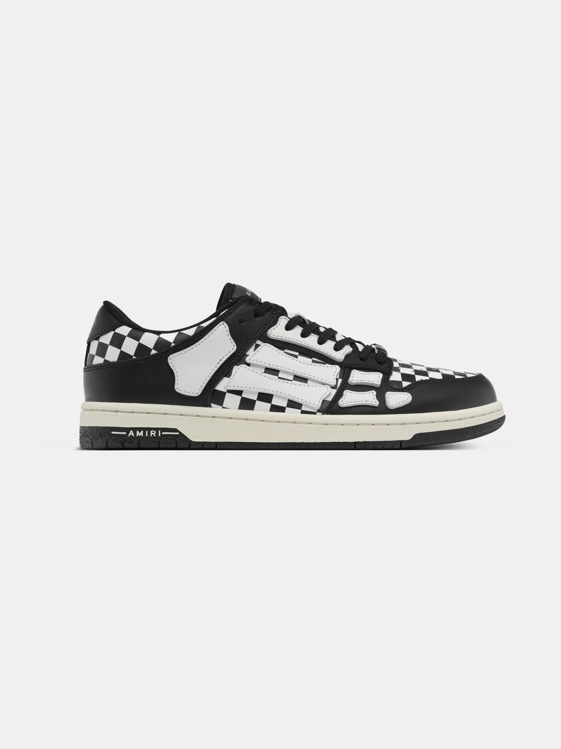 AMIRI Sneakers|Sneakers<CHECKERED SKEL-TOP LOW Black White