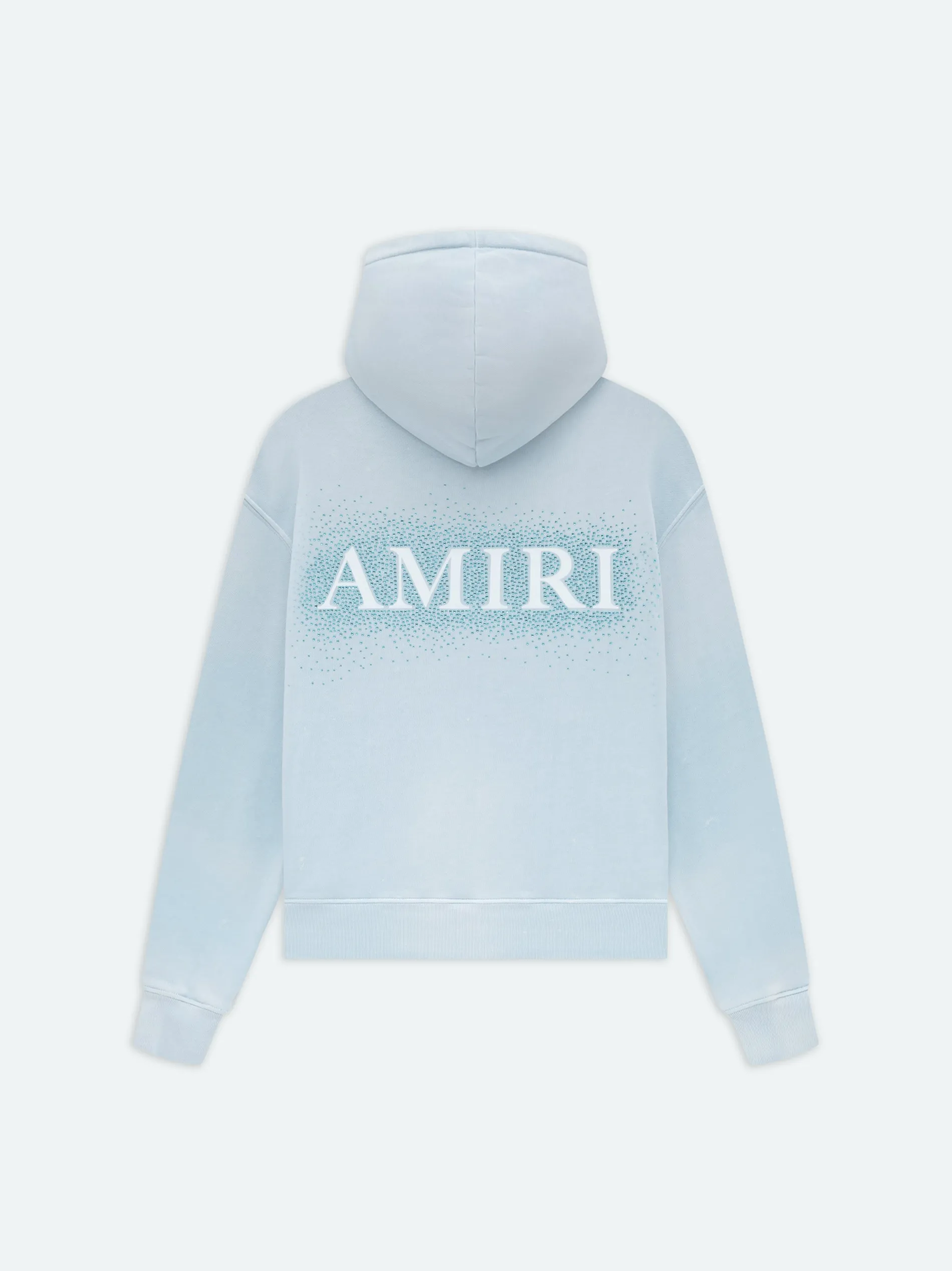AMIRI Sweatshirts<CRYSTAL BURST HOODIE- Ashley Blue