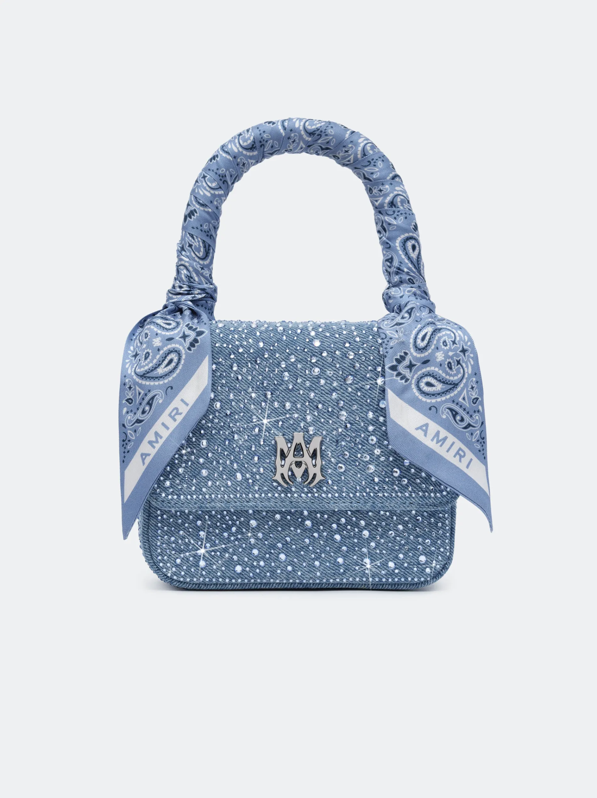 AMIRI Bags|Handbags<CRYSTAL DENIM MICRO MA BAG True Blue