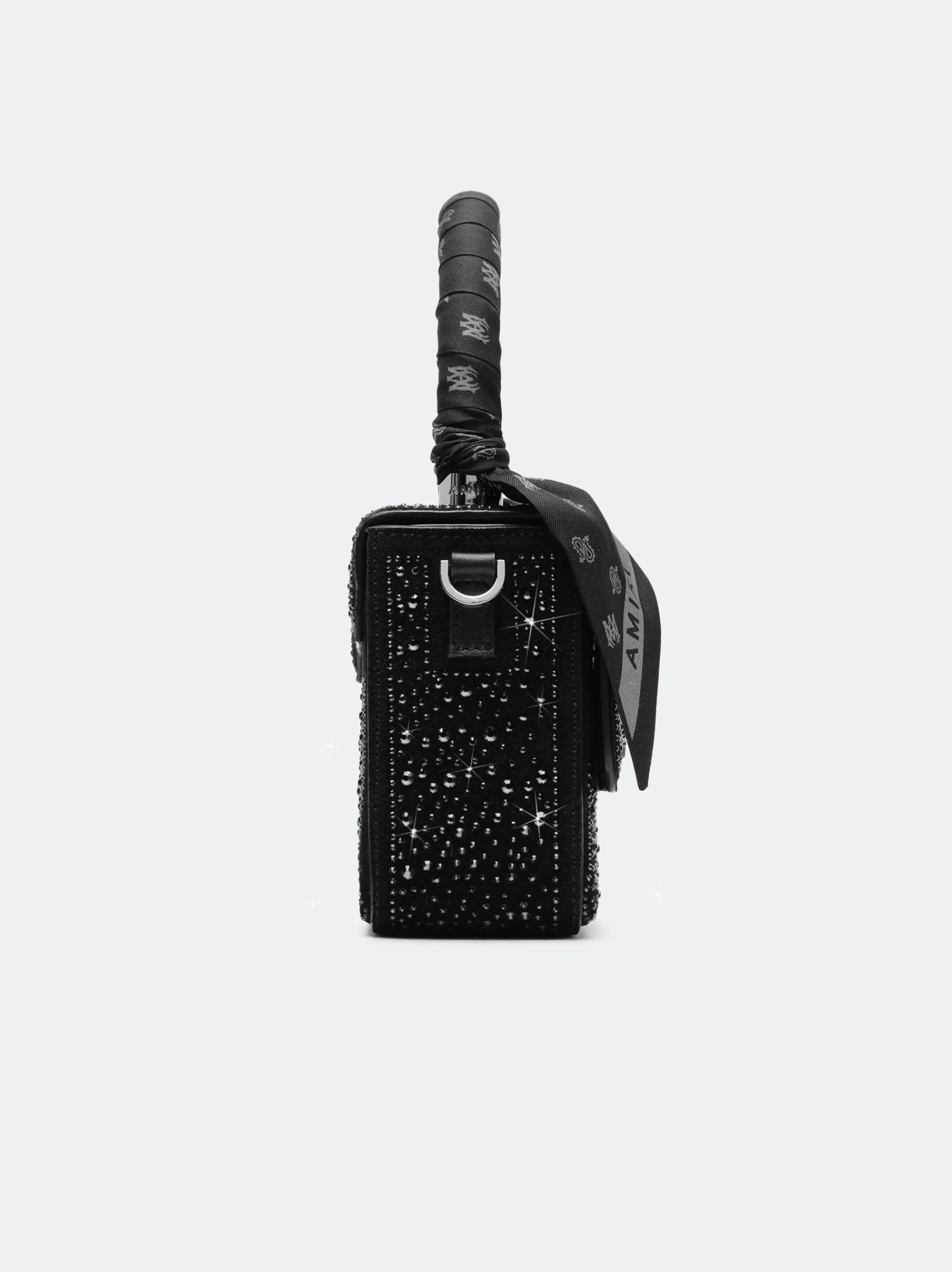 AMIRI Bags|Handbags<CRYSTAL MICRO MA BAG BLACK