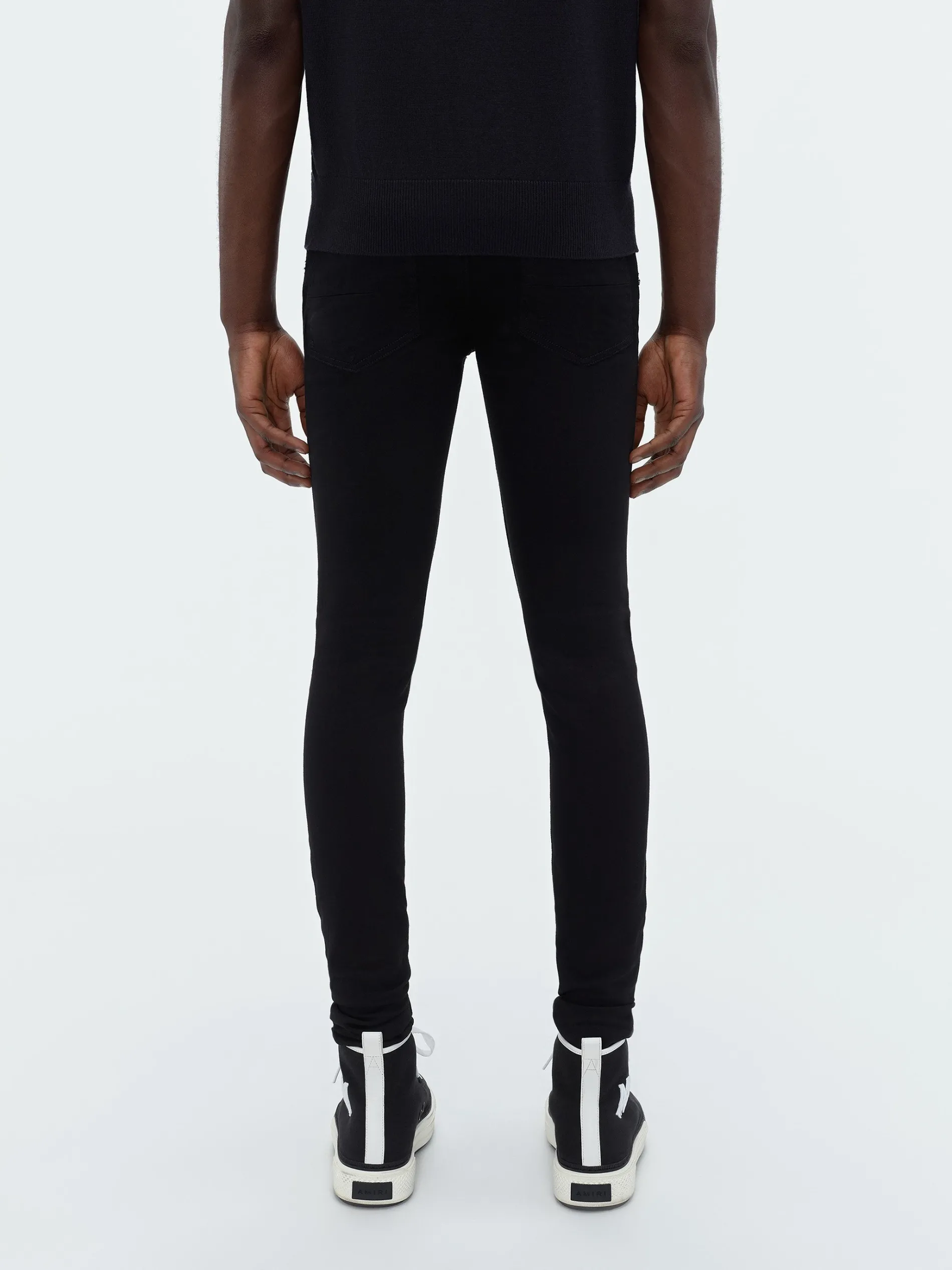 AMIRI Denim<CRYSTAL MX1 JEAN BLACK OD