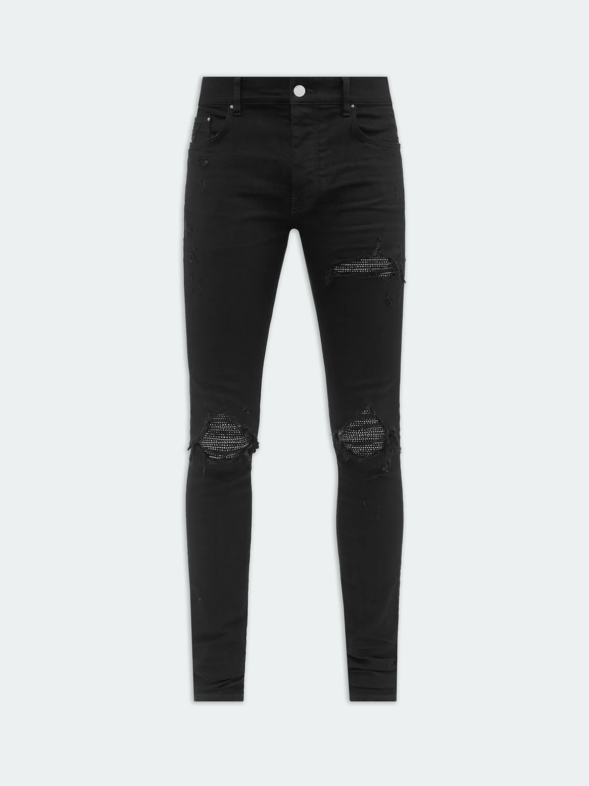 AMIRI Denim<CRYSTAL MX1 JEAN BLACK OD
