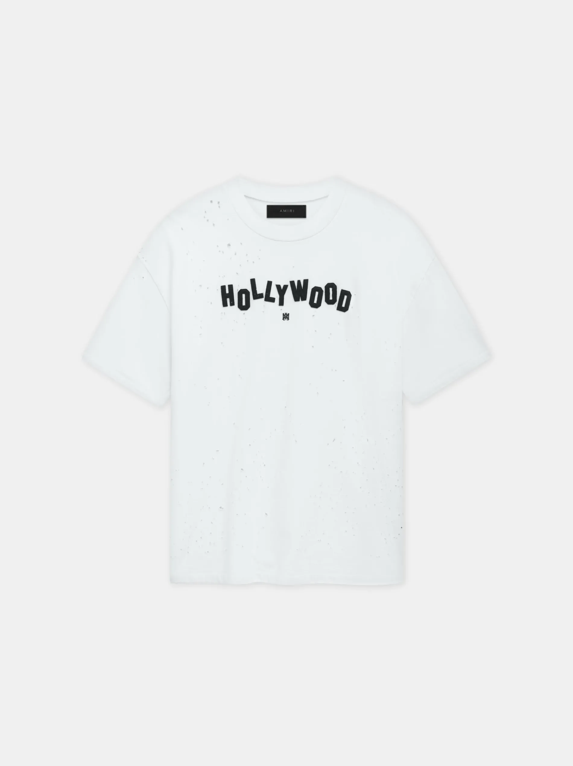 AMIRI Tees<HOLLYWOOD SHOTGUN OVERSIZED TEE White