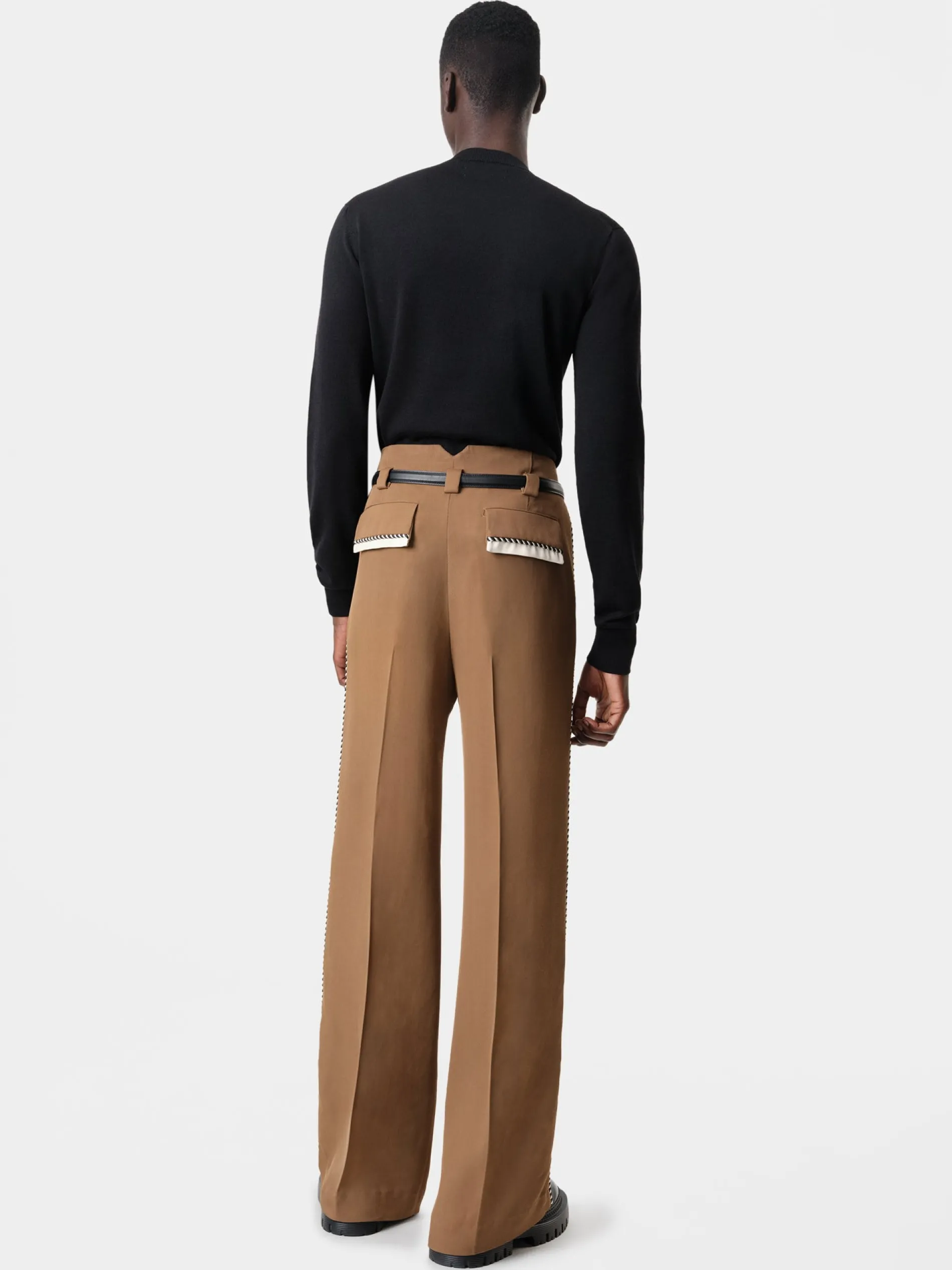 AMIRI Pants<HOLLYWOOD TROUSERS Rubber