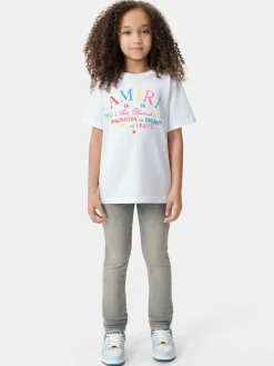 AMIRI Tees<KIDS' ARTS DISTRICT SCRIBBLE TEE White