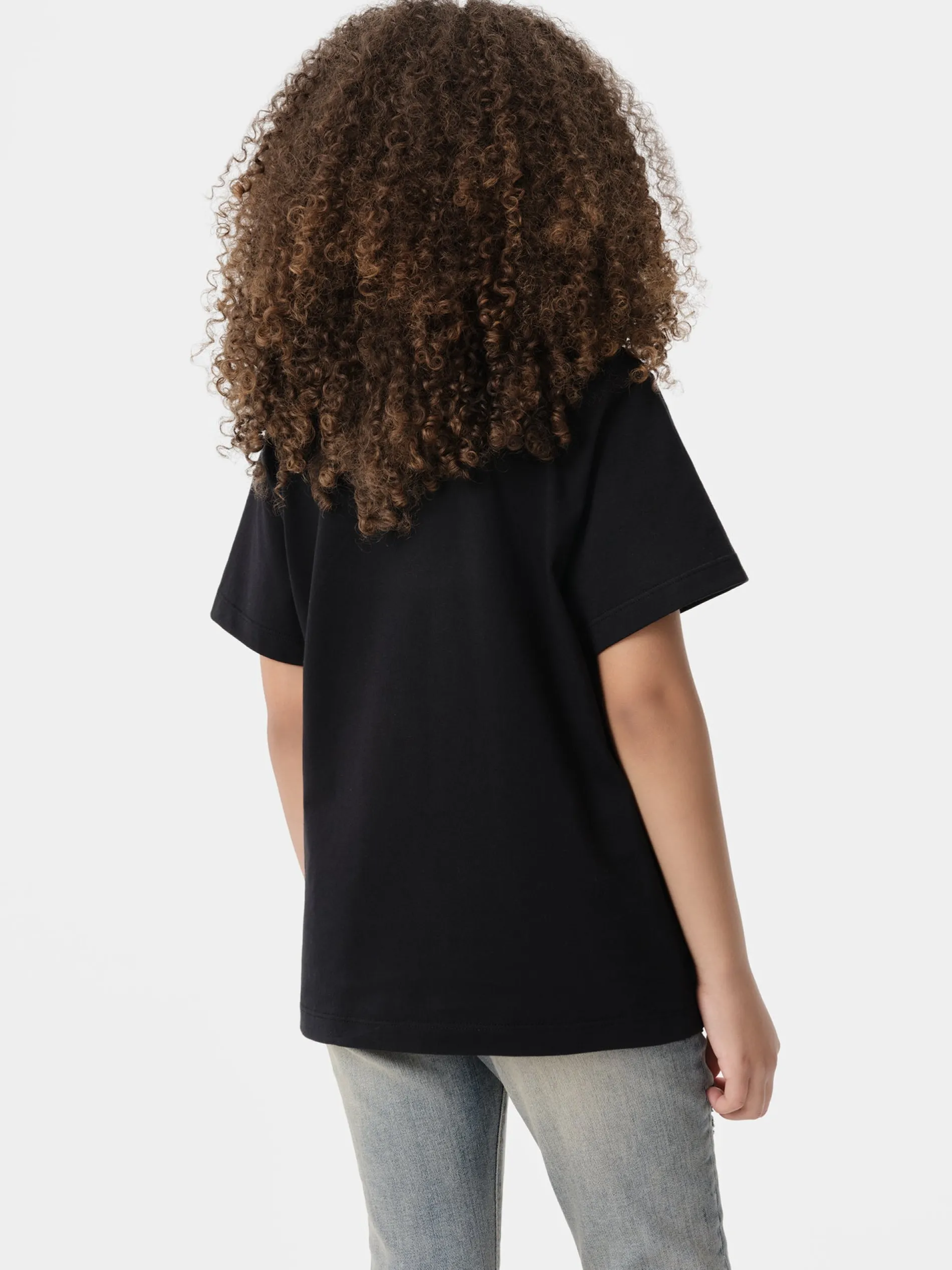 AMIRI Tees<KIDS' ARTS DISTRICT SCRIBBLE TEE BLACK