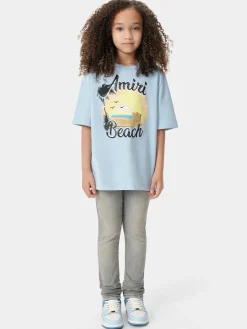 AMIRI Tees<KIDS' MA SANDCASTLE TEE Cerulean