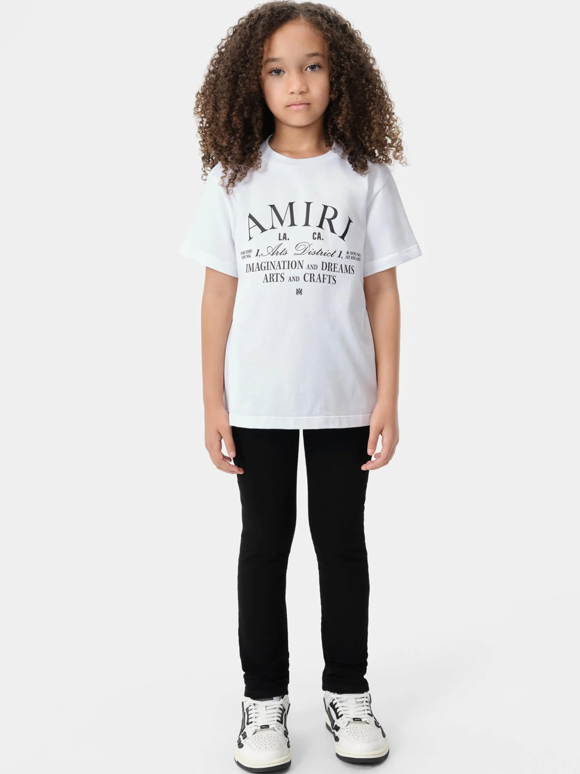 AMIRI Denim<KIDS' STACK JEAN OD Black