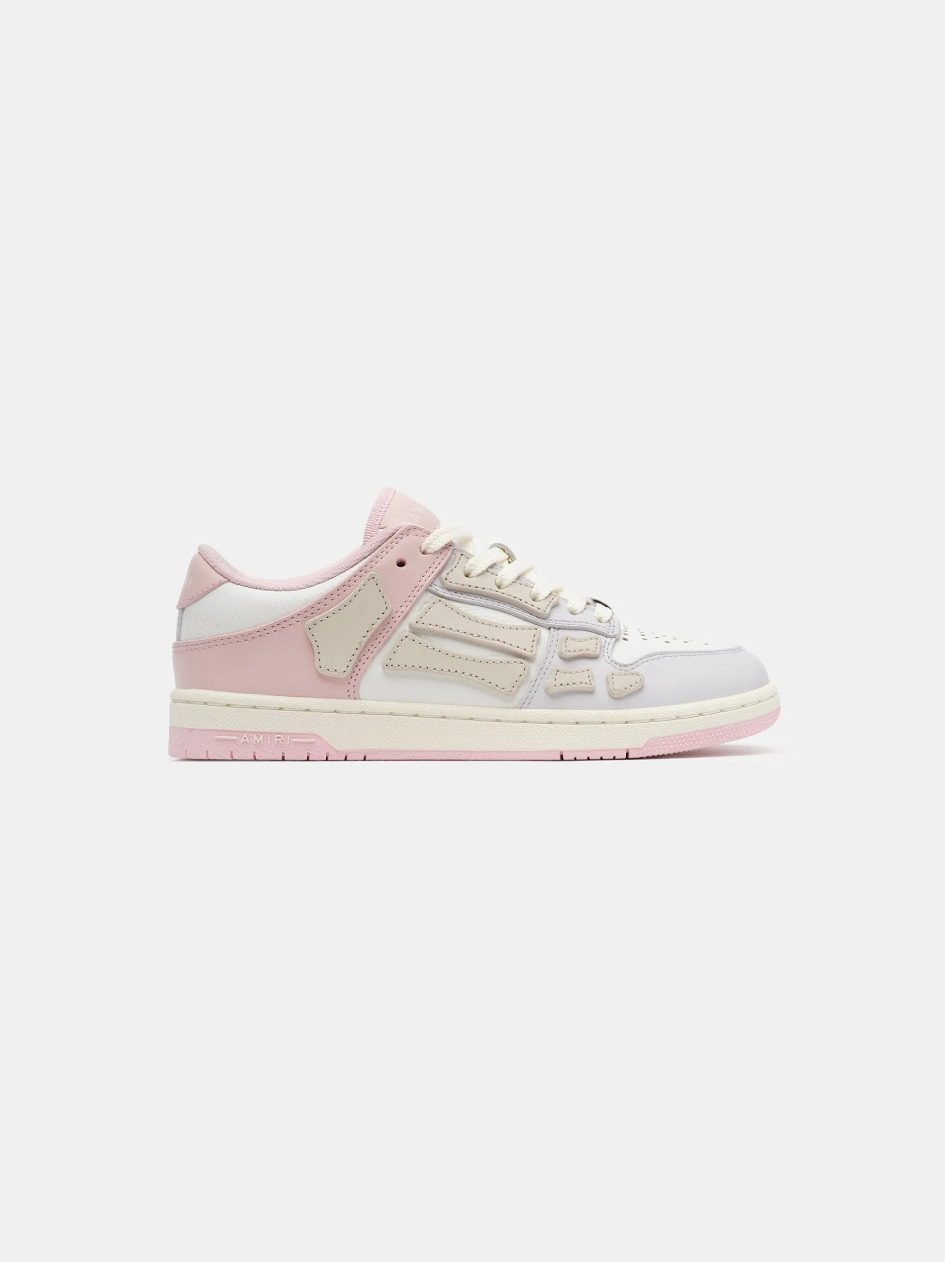 AMIRI Sneakers<KIDS' TWO-TONE SKEL TOP LOW Pink White Grey