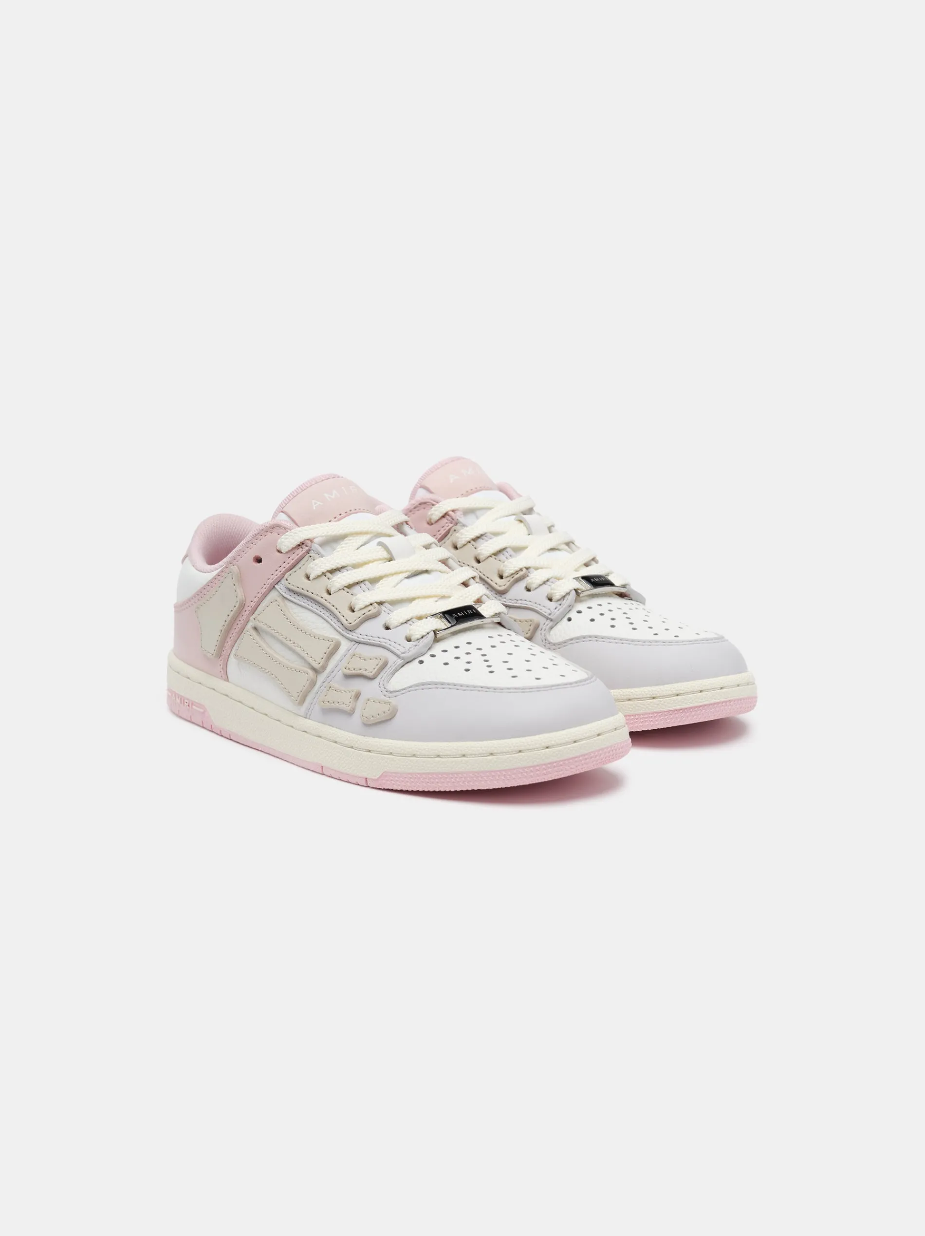 AMIRI Sneakers<KIDS' TWO-TONE SKEL TOP LOW Pink White Grey