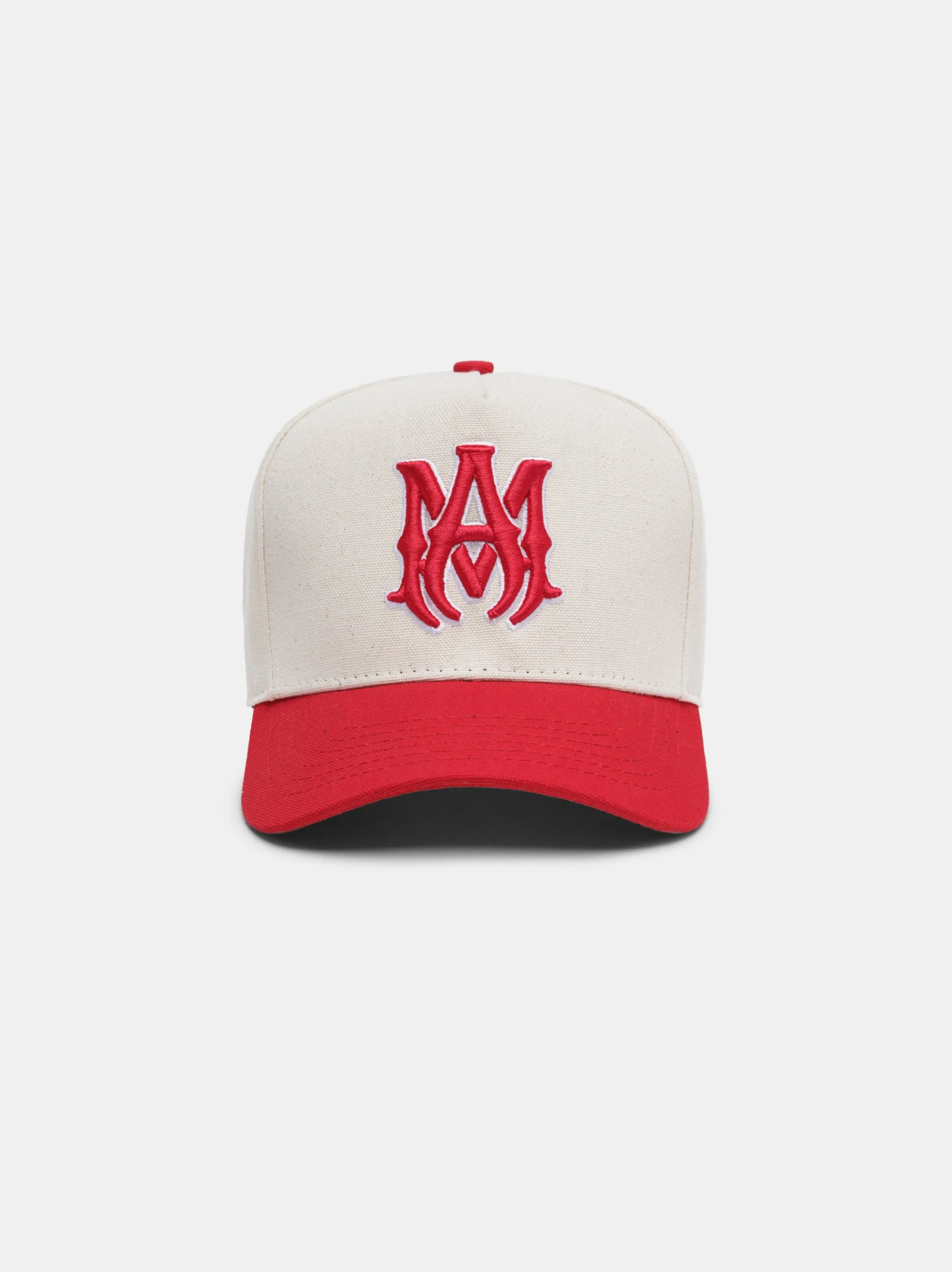 AMIRI Hats|Hats<MA CANVAS HAT Alabaster Red