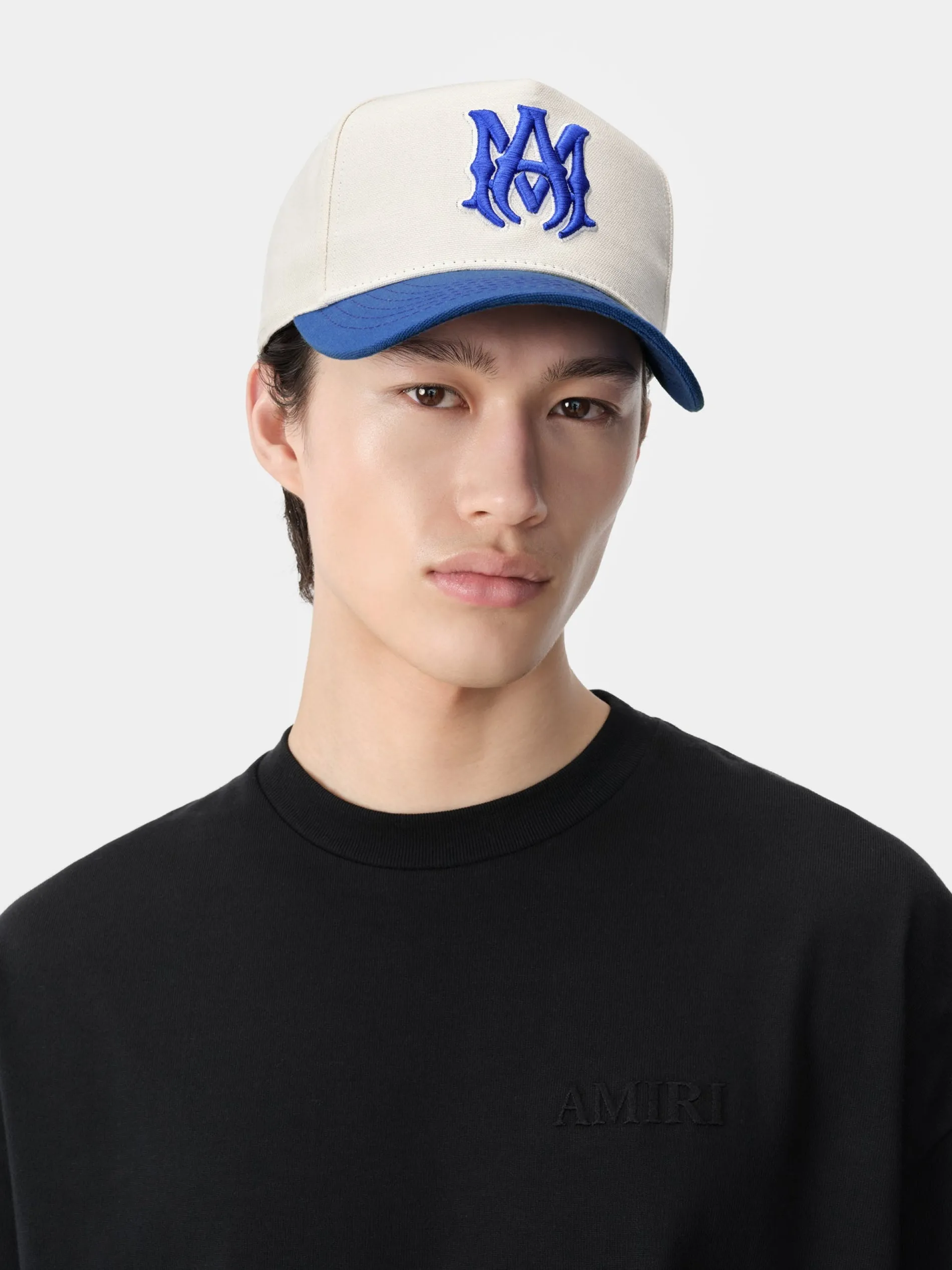 AMIRI Hats|Hats<MA CANVAS HAT Alabaster Blue
