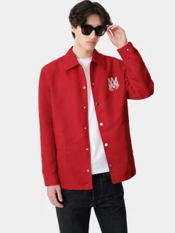 AMIRI Outerwear<MA COACH JACKET Red