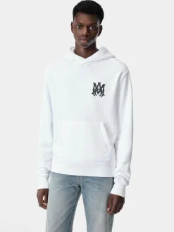 AMIRI Sweatshirts<MA CORE LOGO HOODIE White