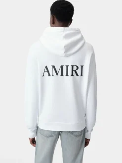 AMIRI Sweatshirts<MA CORE LOGO HOODIE White