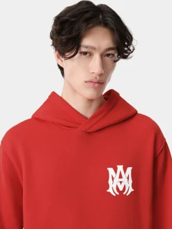 AMIRI Sweatshirts<MA CORE LOGO HOODIE Red