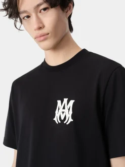 AMIRI Tees<MA CORE LOGO TEE BLACK