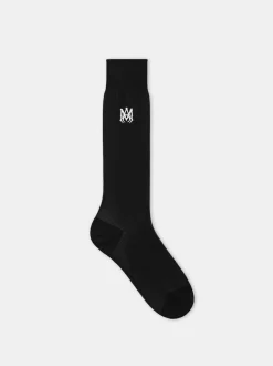 AMIRI Socks|Socks<MA DRESS SOCK BLACK