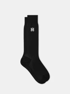 AMIRI Socks|Socks<MA DRESS SOCK BLACK