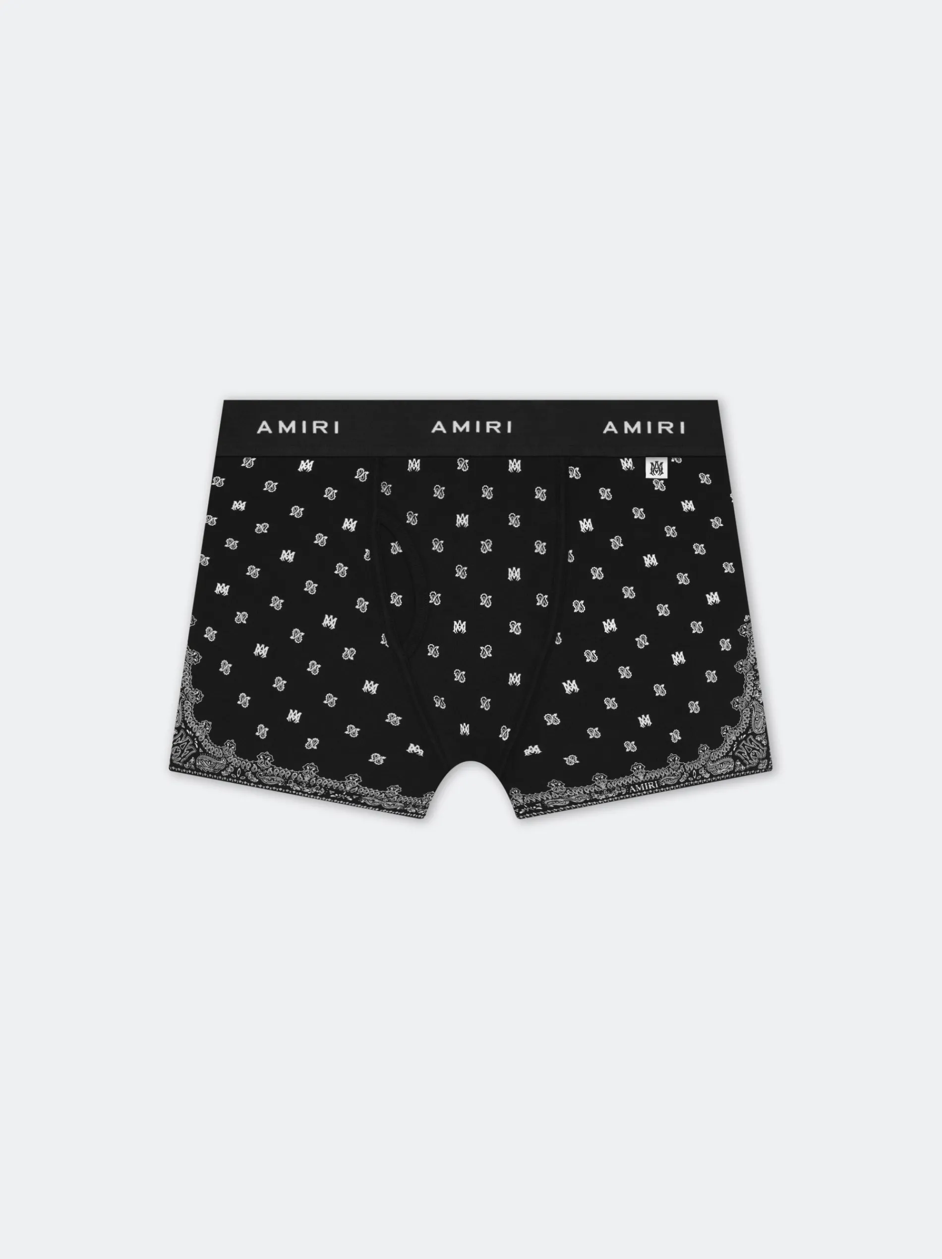 AMIRI Briefs|Briefs<MA PAISLEY BRIEFS 2 PACK BLACK