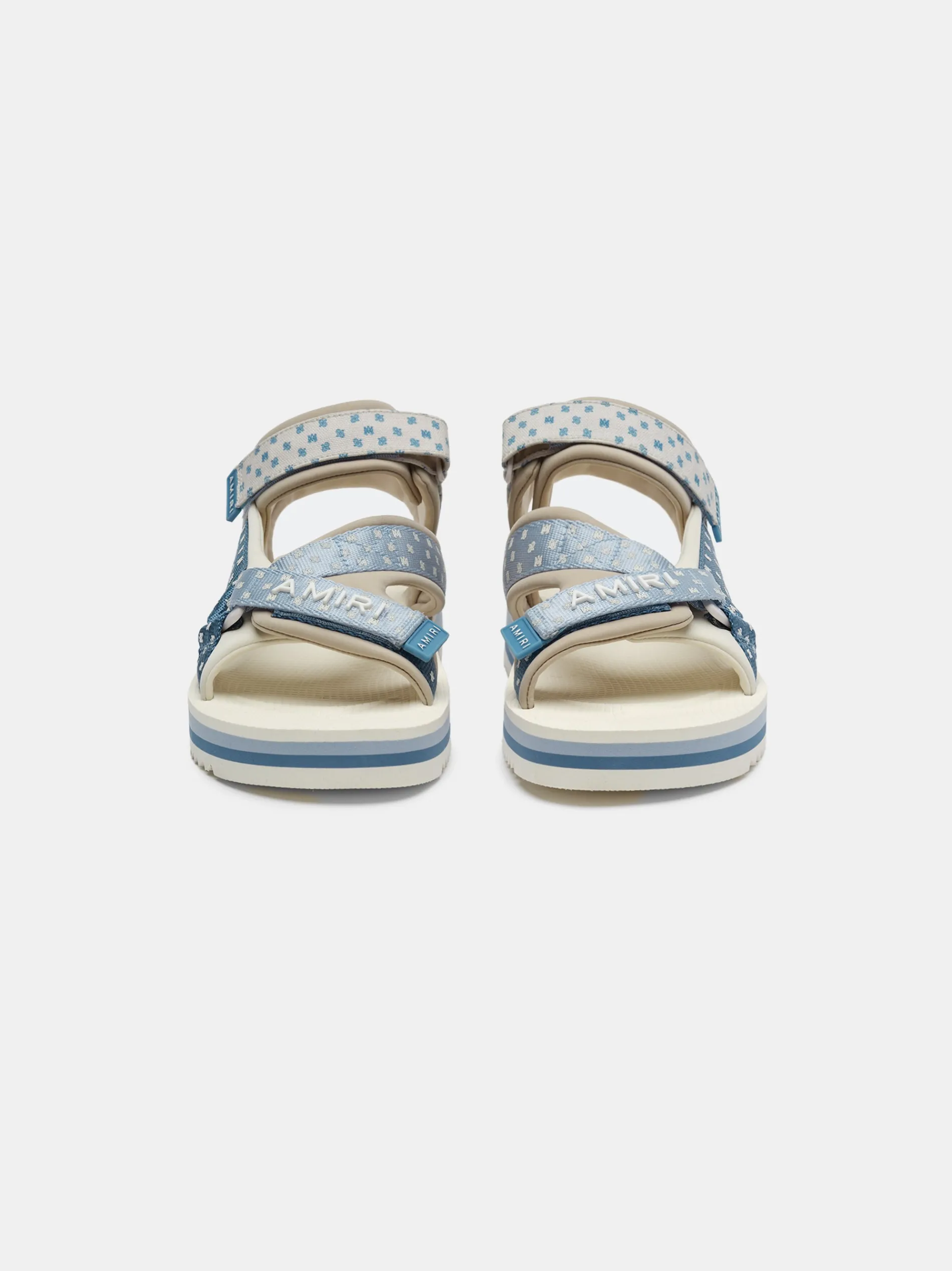 AMIRI Sandals|Sandals<MA PAISLEY SANDAL Blue Birch