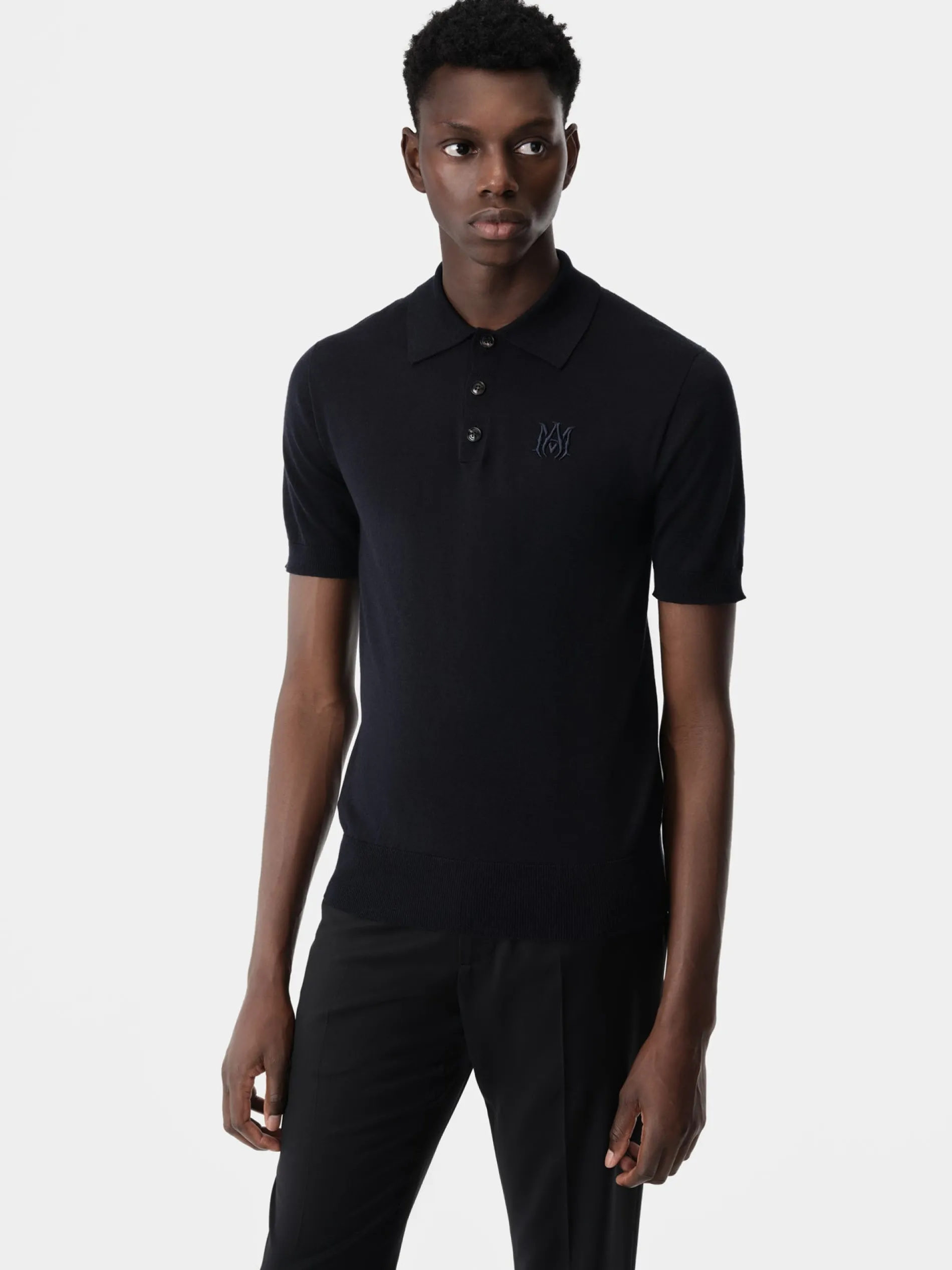 AMIRI Knitwear<MA POLO NAVY