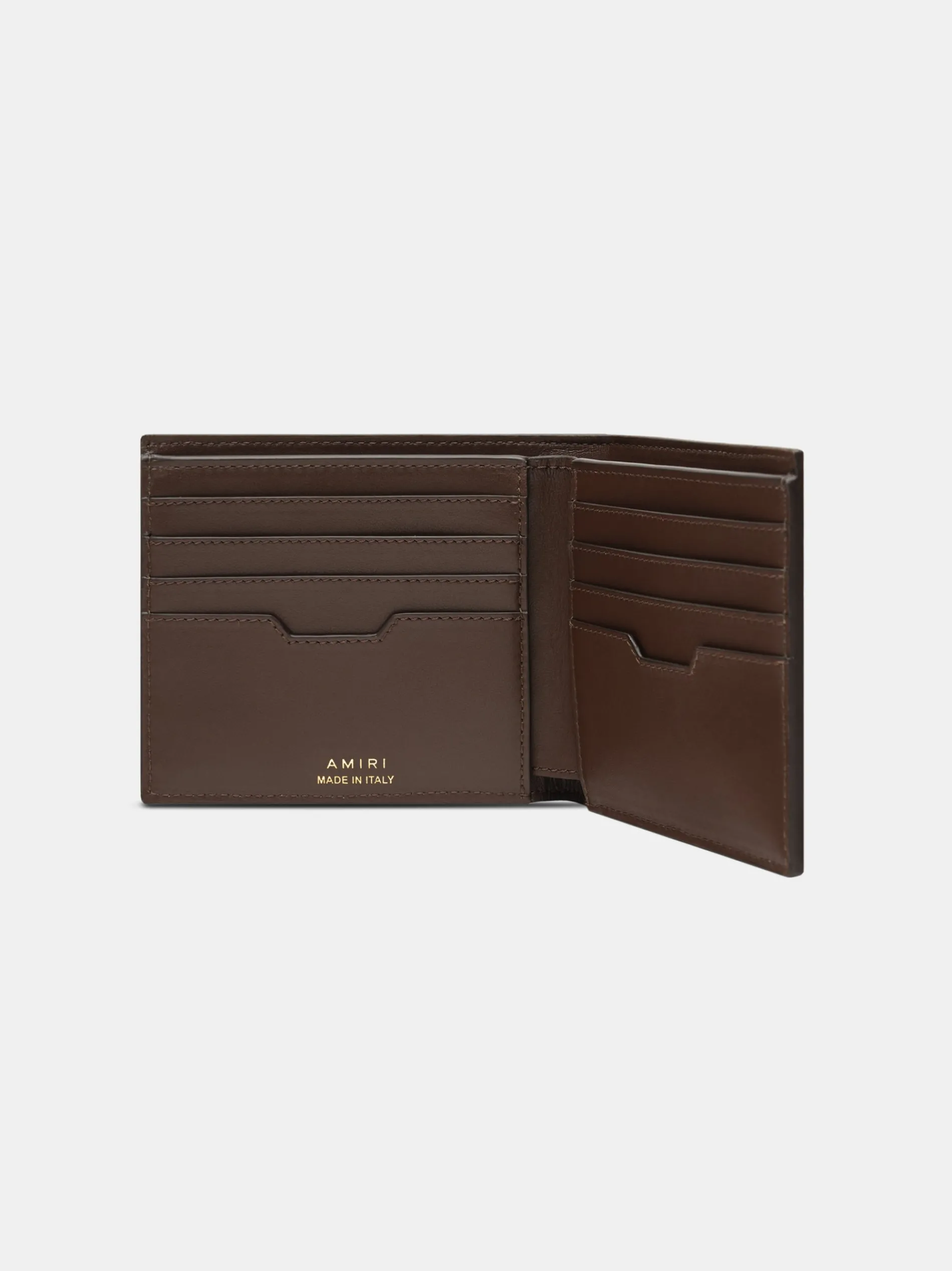 AMIRI Small Leather Goods|Small Leather Goods<MA QUAD BI-FOLD Brown