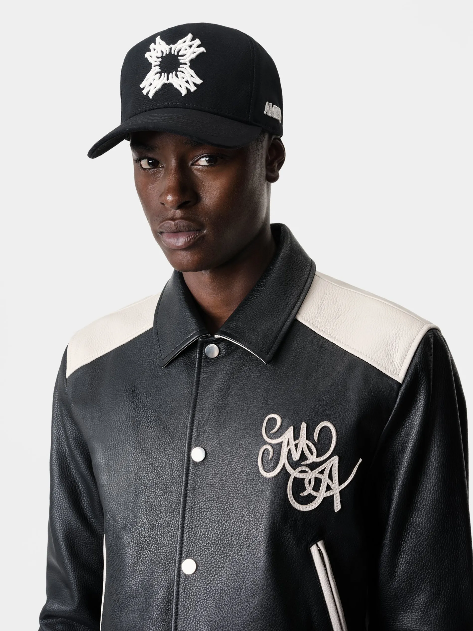 AMIRI Hats|Hats<MA QUAD CANVAS HAT BLACK